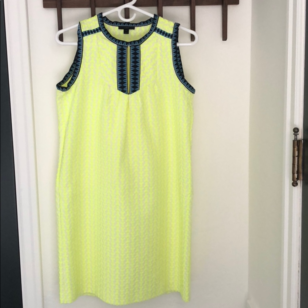 Jcrew arrow print shift dress